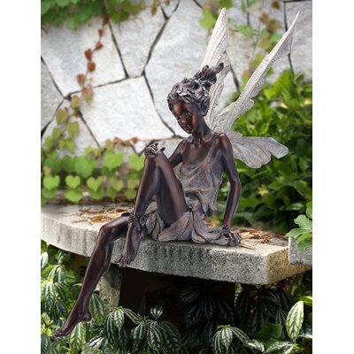 tudor and turek sitting fairy statue